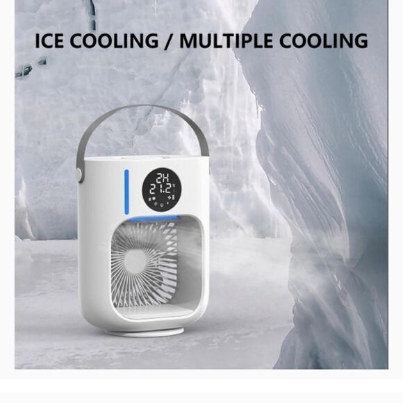 Portable Air Conditioner ,Portable Air Conditioner Fan,Quiet Personal Air Cooler - Picture 3 of 4